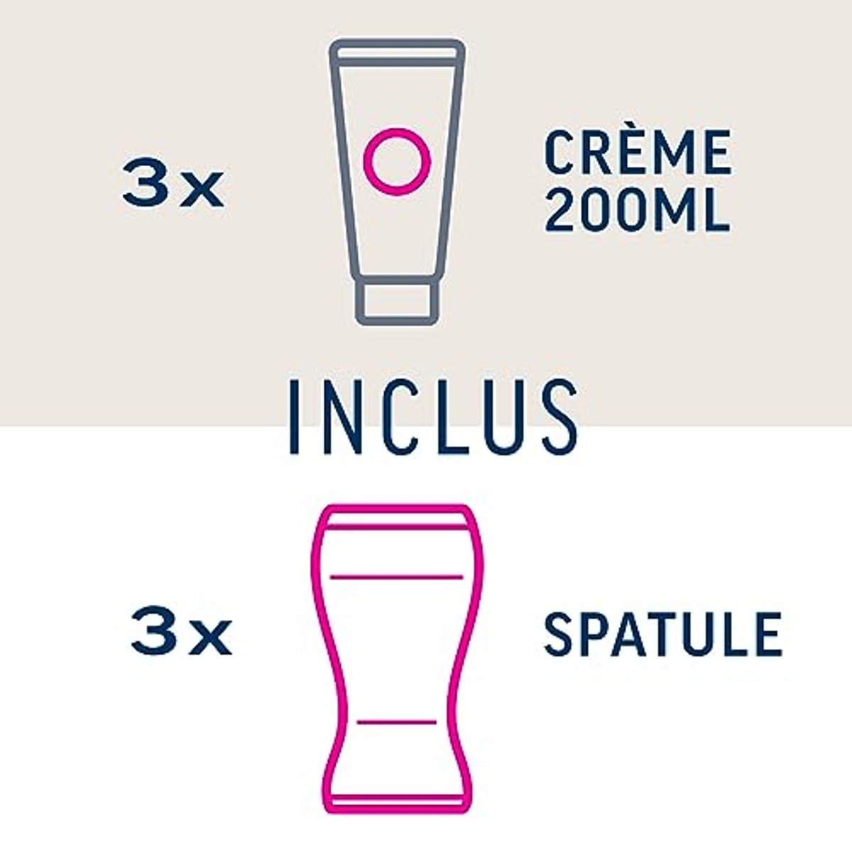 Veet Minima Pure ontharingscrème 200 ml (3 stuks) – Veet