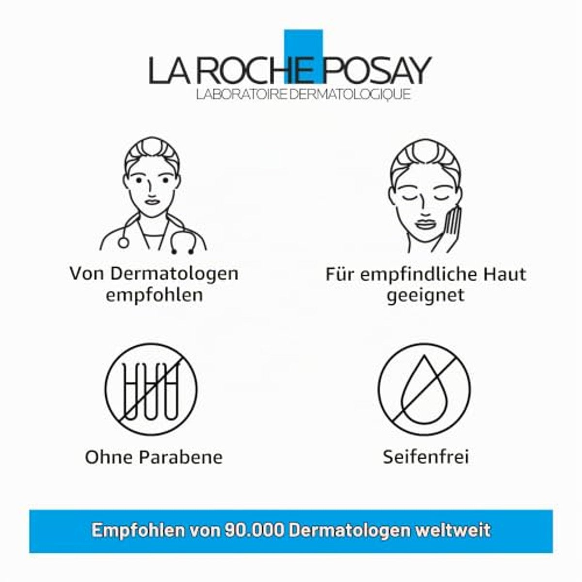 La Roche-Posay Lipikar Surgras Vloeibare Reiniger 400 ml