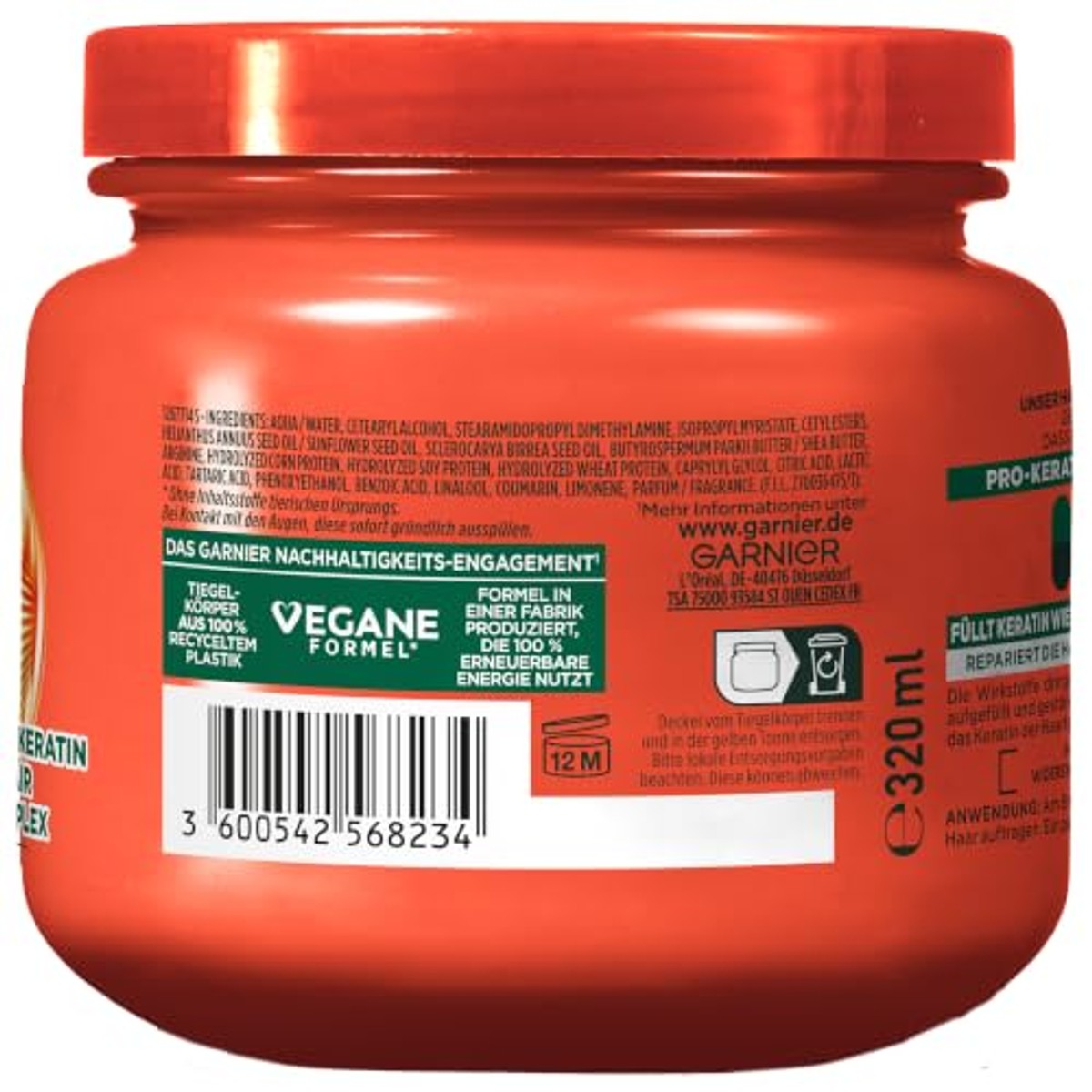 Garnier Fructis Deep Repair Haarmasker 250 ml – Garnier