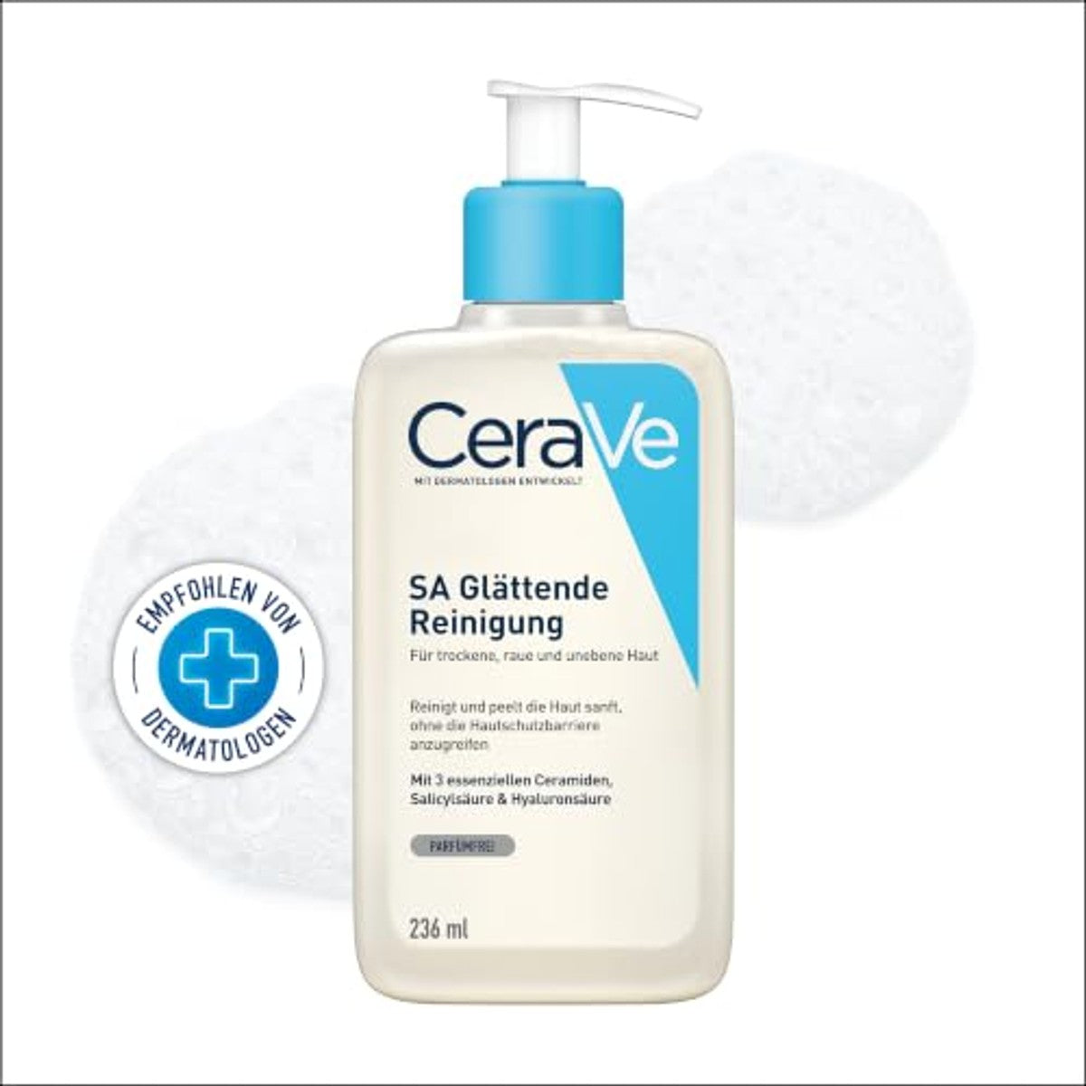 CeraVe SA Gladmakende Reiniging voor Droge, Ruwe en Oneffen Huid 236 ml - 6-pack