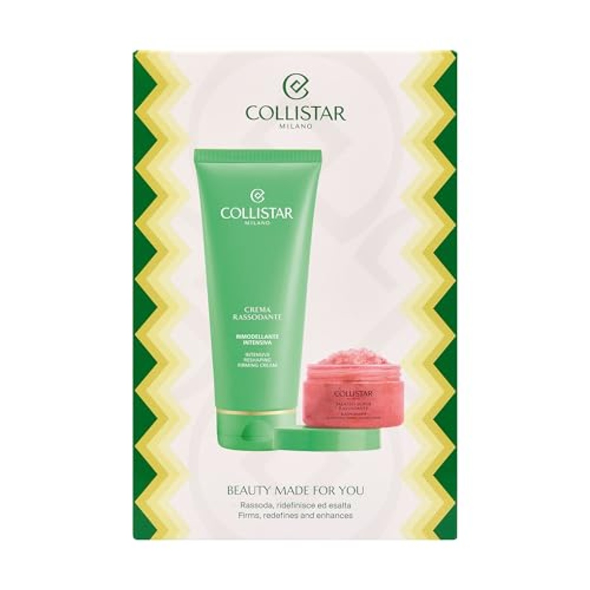 Collistar Geschenkbox Straffende Crème 200 ml en Talasso Scrub 150 g