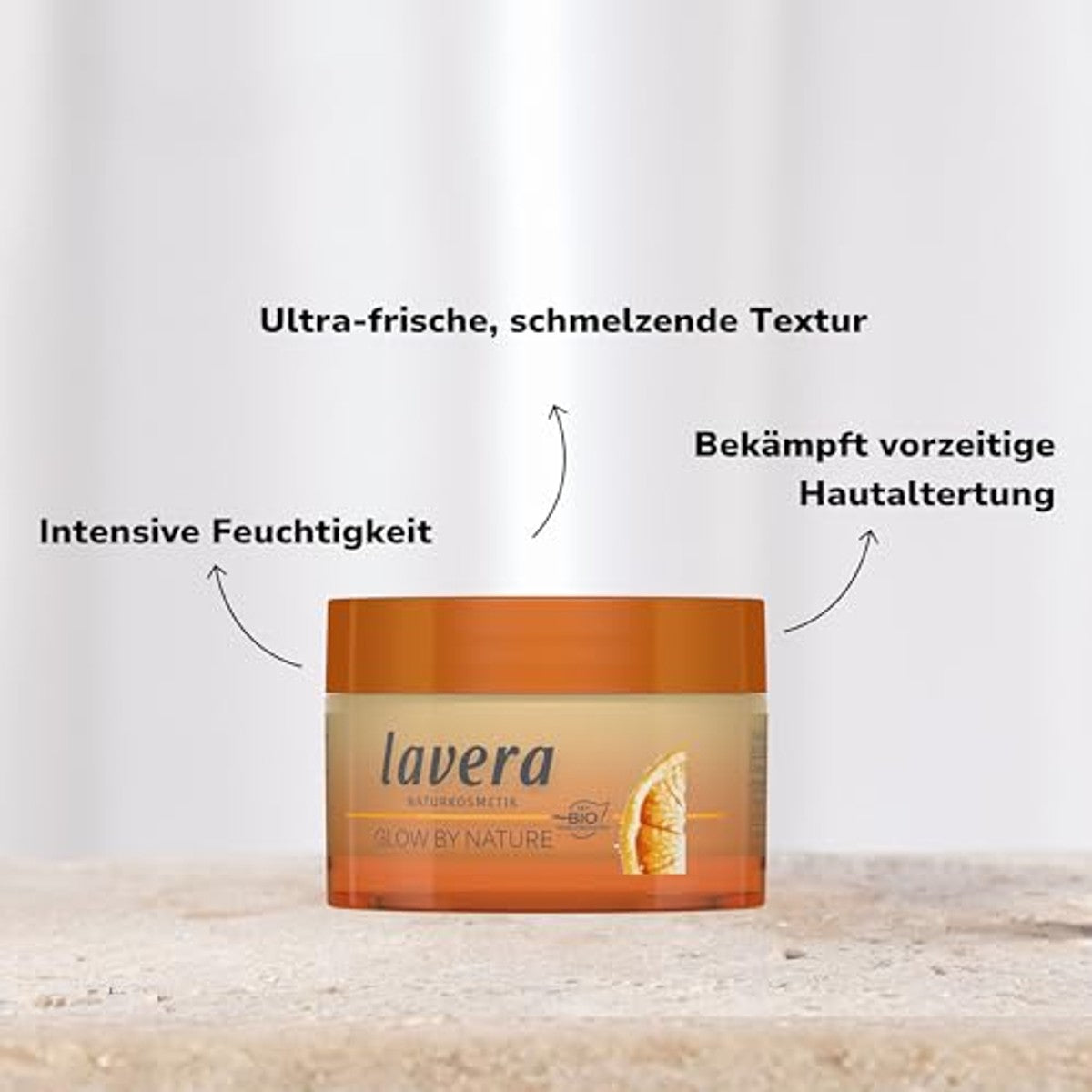lavera Glow by Nature Vitamine C 3-in-1 Crème 3 x 50 ml - Voordeelverpakking