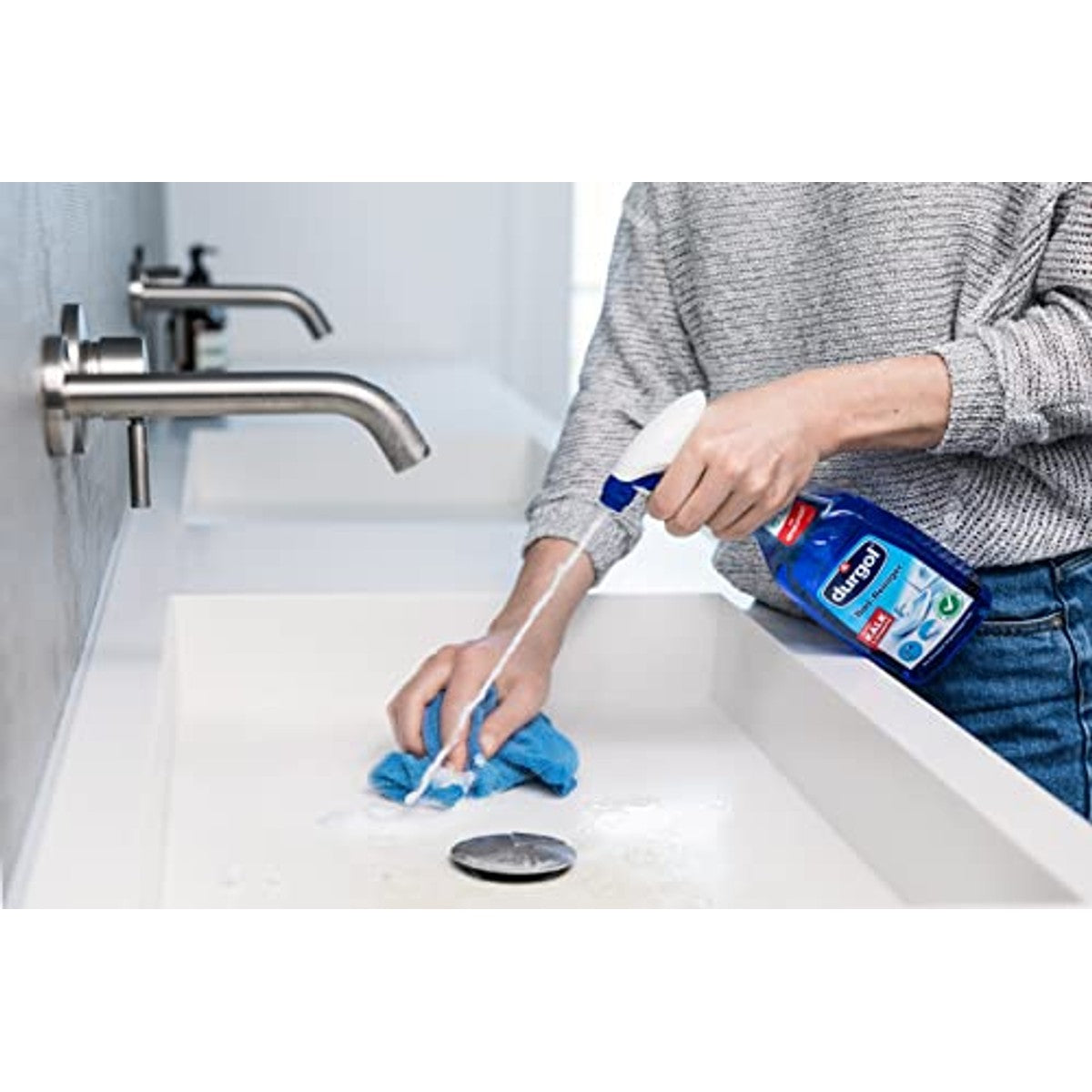 Durgol Badkamerreiniger met pareleffect 1 x 500 ml (2 stuks) – Durgol