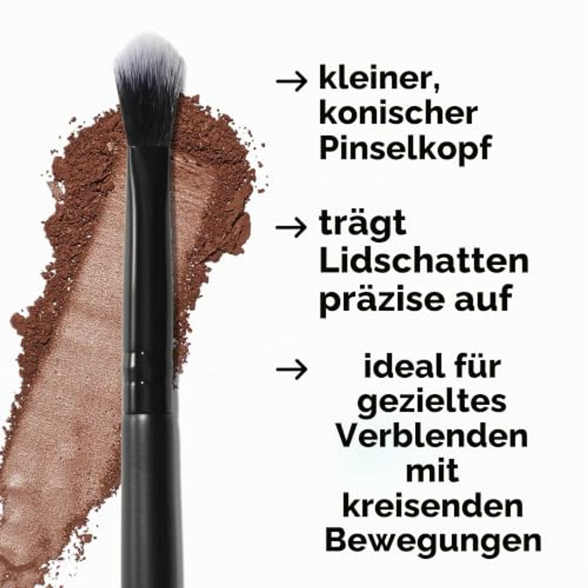 e.l.f. Blending Brush, veganistisch make-up-gereedschap, oogschaduw en concealer, voor natte en droge producten, veganistisch en dierproefvrij – e.l.f.