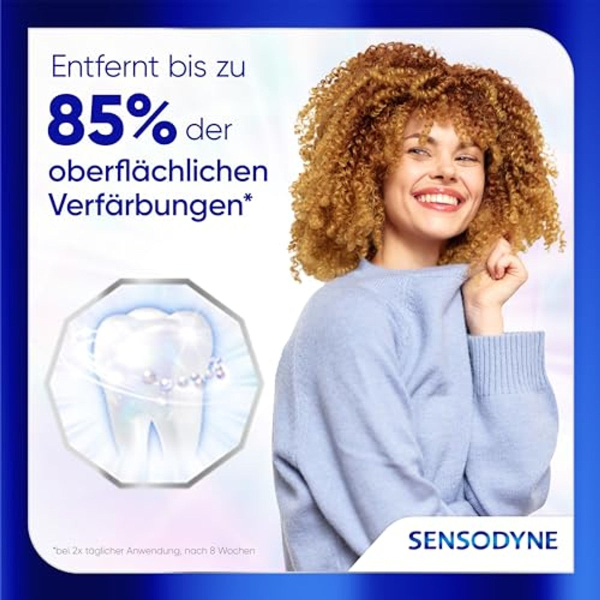 Sensodyne Advanced White Tandpasta 3 x 75 ml - Voordeelverpakking