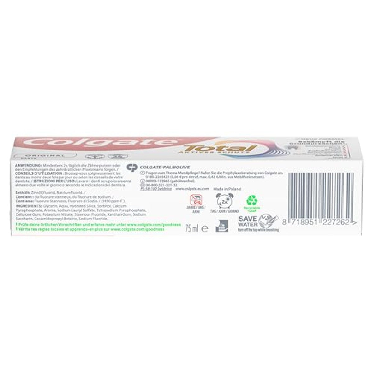 Colgate Total Original Tandpasta 2 x 75 ml – Colgate