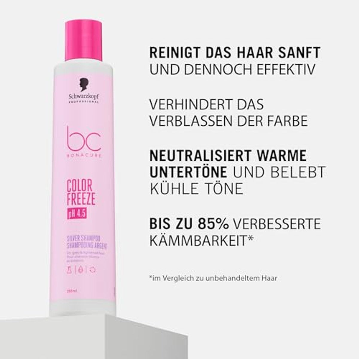 BC Bonacure Color Freeze Silver Shampoo 250 ml - 6 stuks