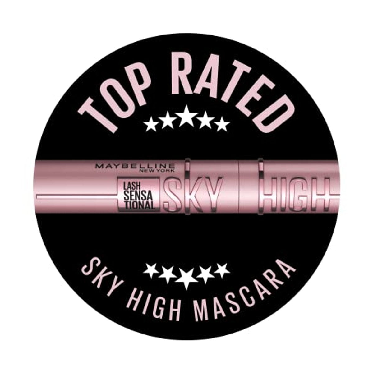 MAYBELLINE Sky High Mascara 01 Zwart 7 ml - 6 stuks