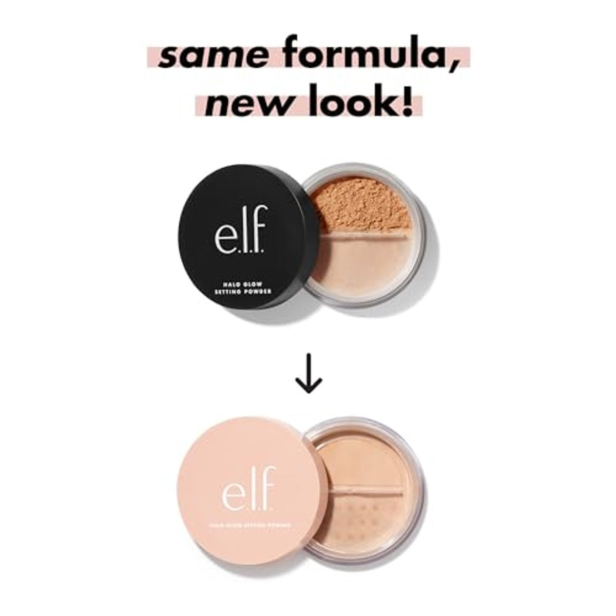 e.l.f. Halo Glow Setting Powder Light Pink - 6 stuks