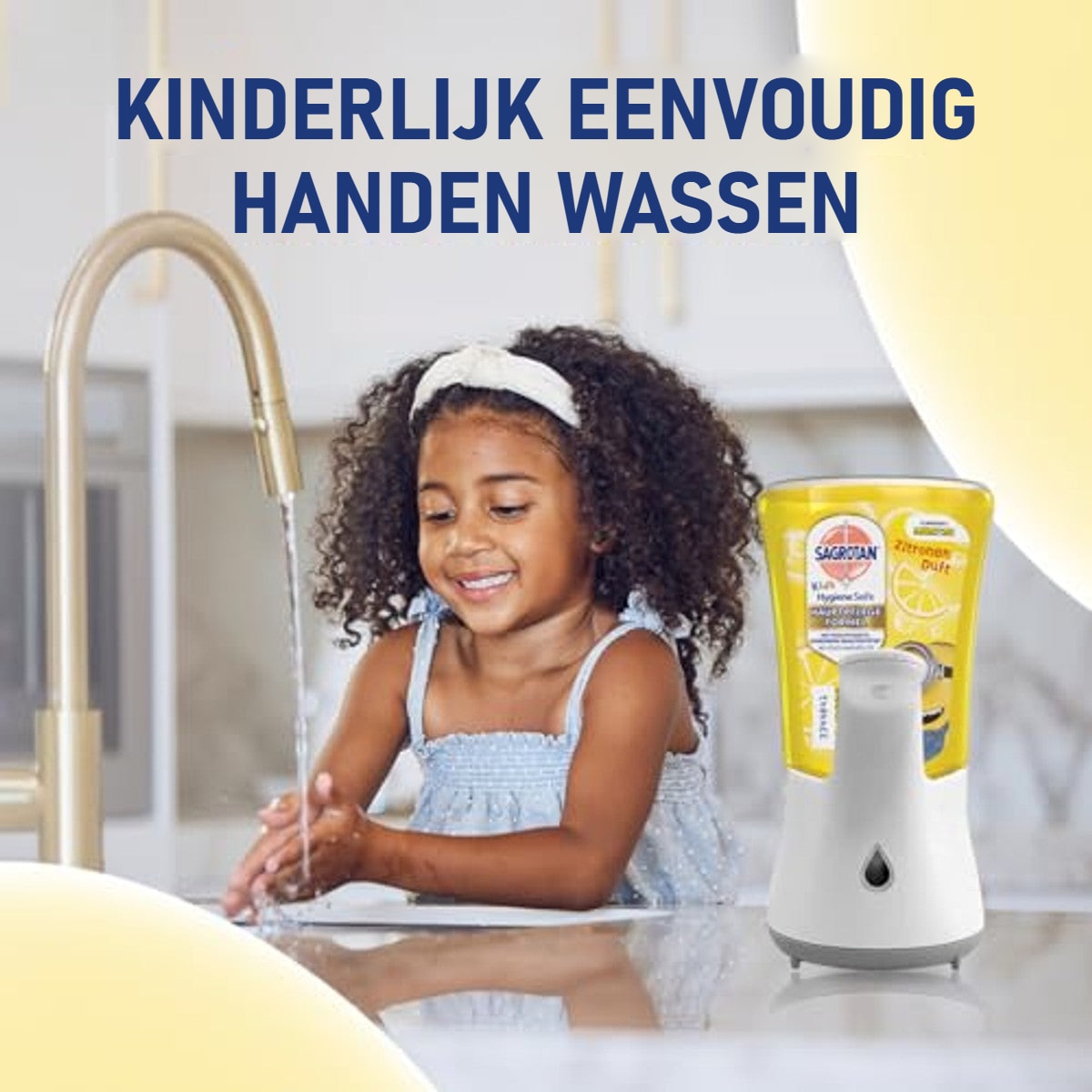 Sagrotan Kids No-Touch navulzeep citroen Minions 5 x 250 ml - 6-pack – foto 4