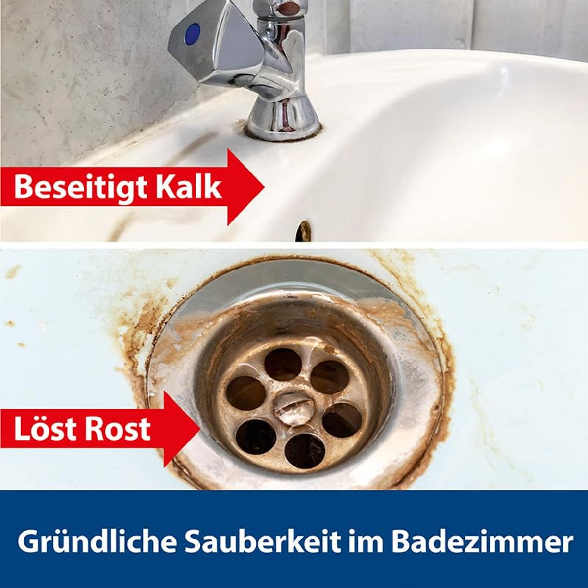 Mellerud Bad & Sanitair Krachtreiniger 6 x 0,5 l - Voordeelverpakking