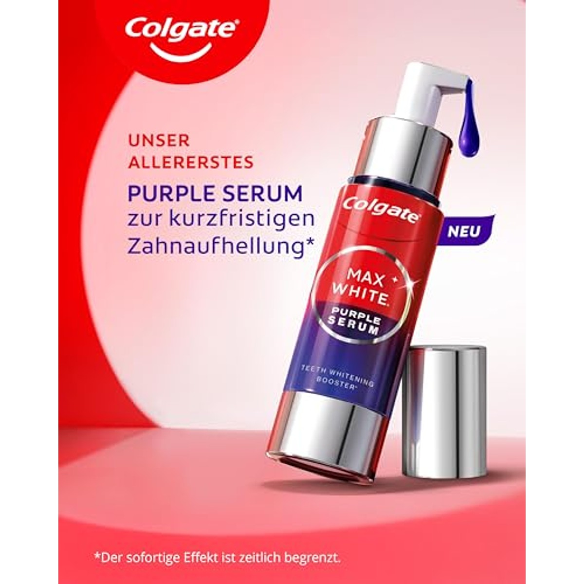 Colgate Max White Purple Serum 6 x 40 ml - Voordeelverpakking