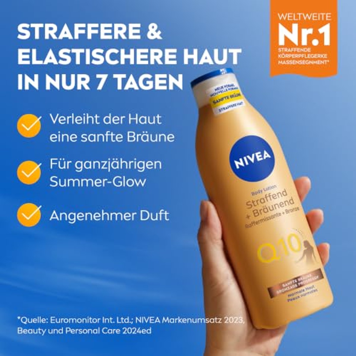 NIVEA Body Lotion Q10 verstevigend + bruinend 250 ml – NIVEA
