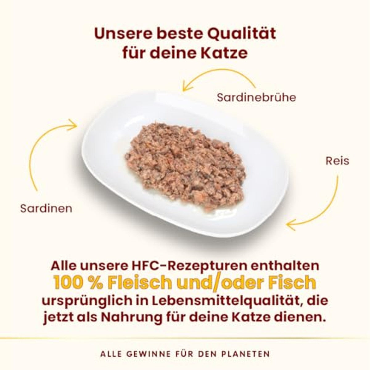 Almo Nature HFC Highly Appetizing Kattenvoer Sardines 24 x 50 g - 3-pack