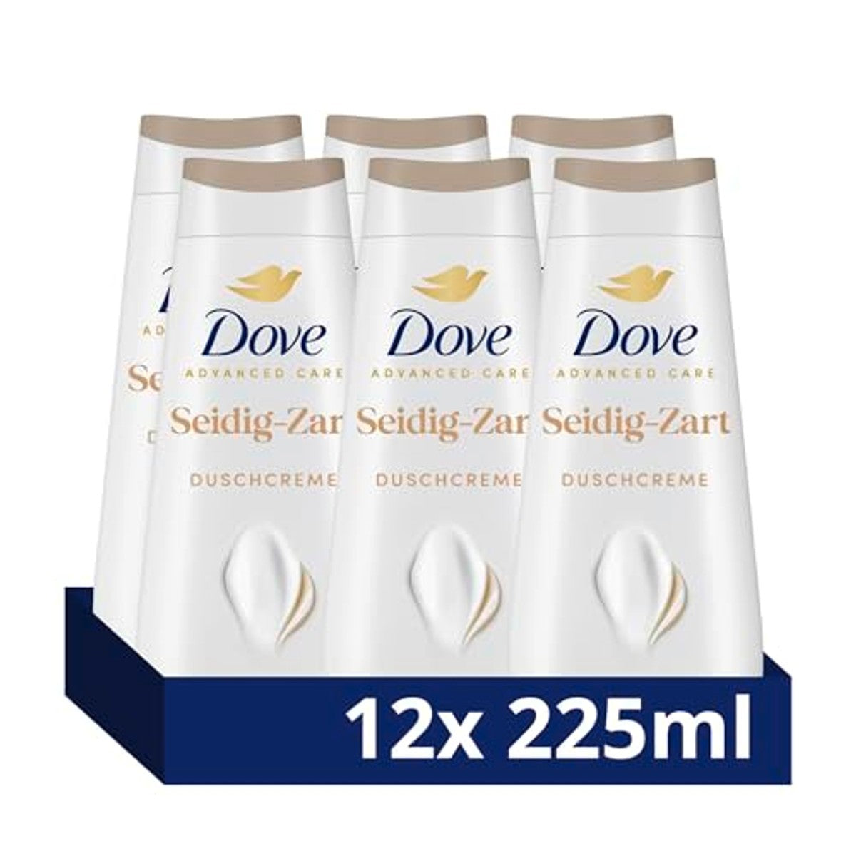 Dove Advanced Care Douchecrème Zijdezacht 225 ml – Dove