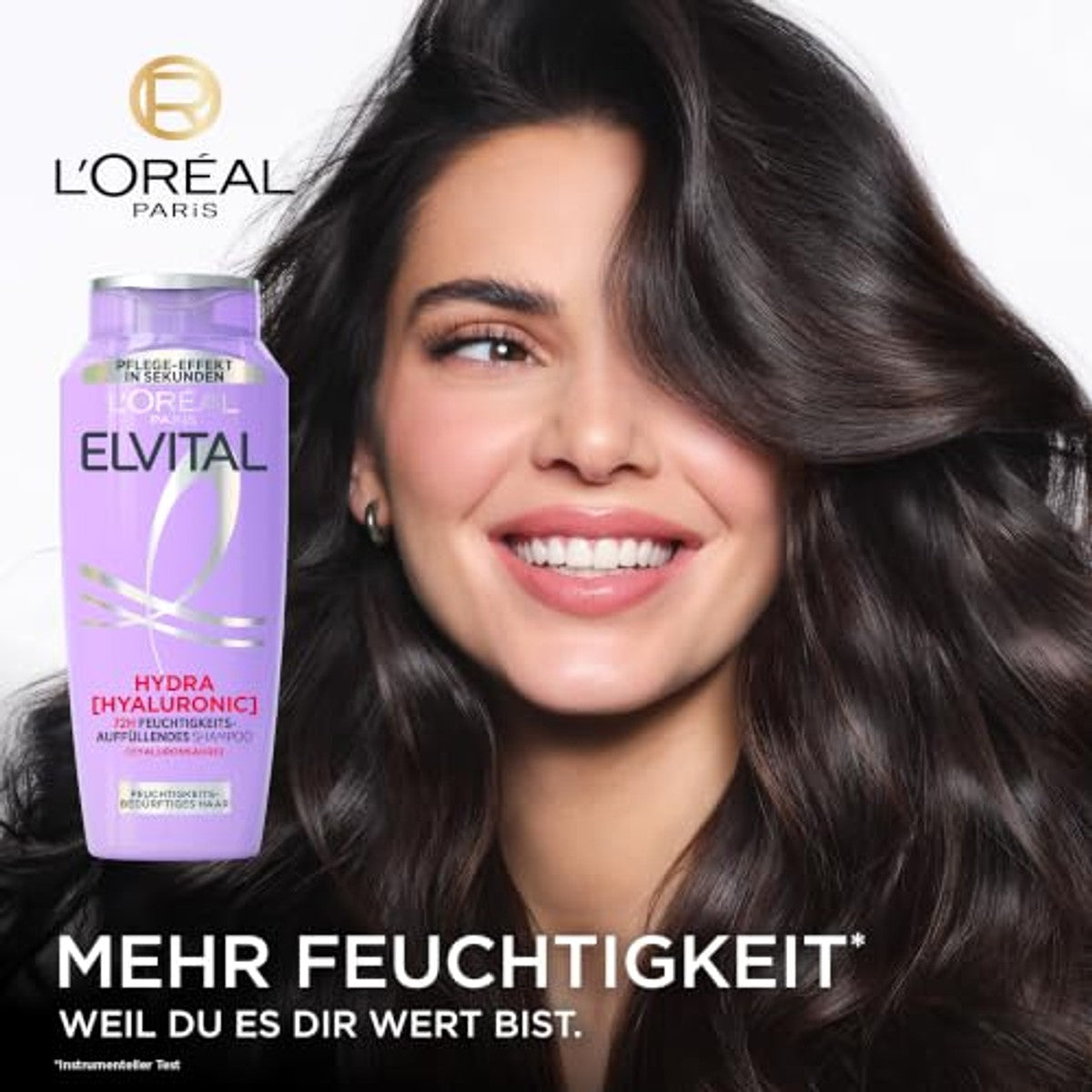 L'Oreal Paris Elvital Hydra Hyaluronic Shampoo 3 x 1000 ml - Voordeelverpakking