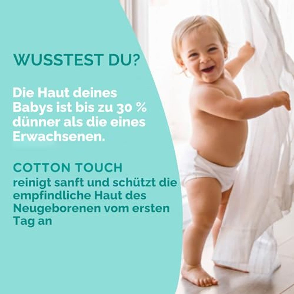 Johnson's Baby CottonTouch Verzorgend bad 3 x 500 ml - Voordeelverpakking