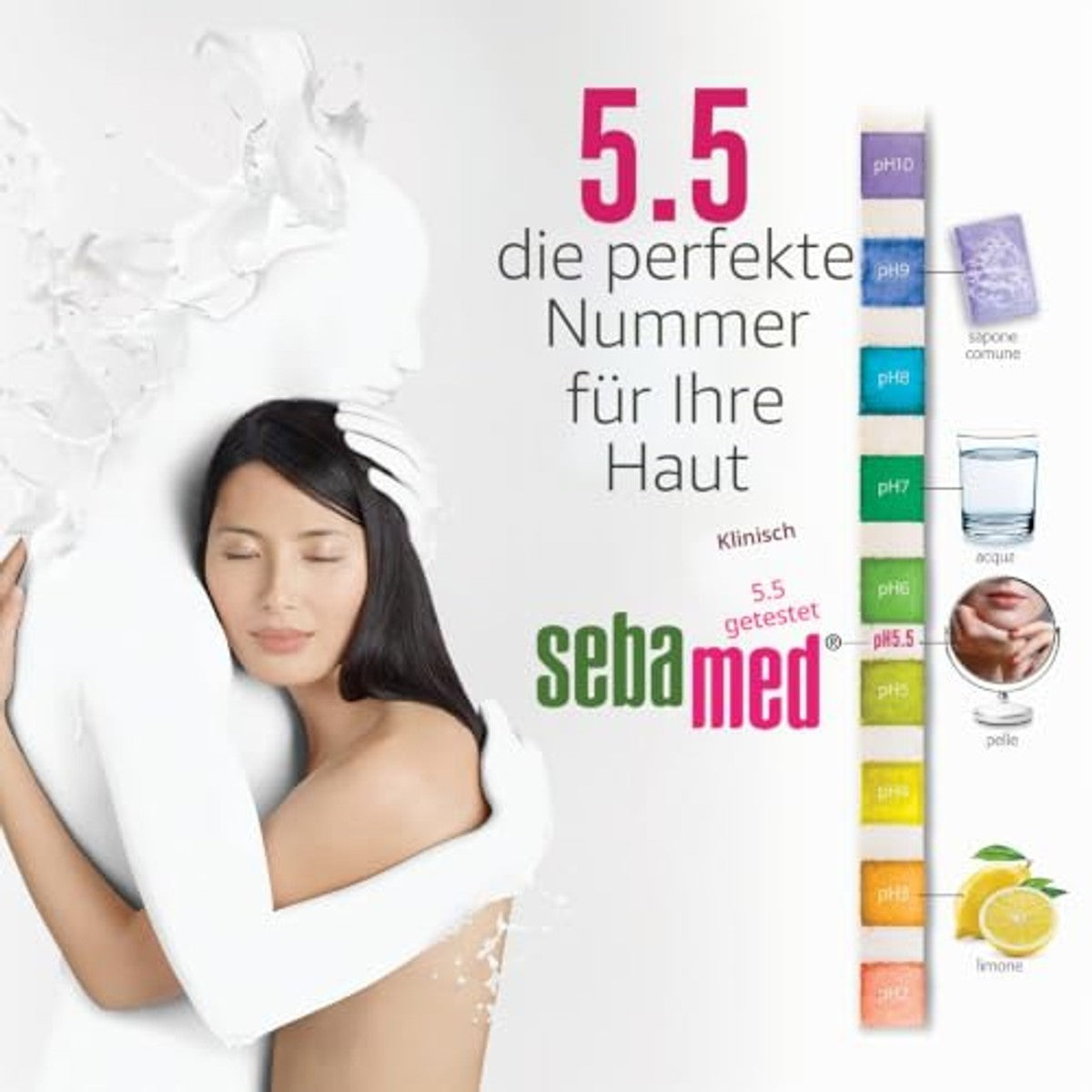 Sebamed Vloeibare reiniger gezicht en lichaam 1 l – Sebamed