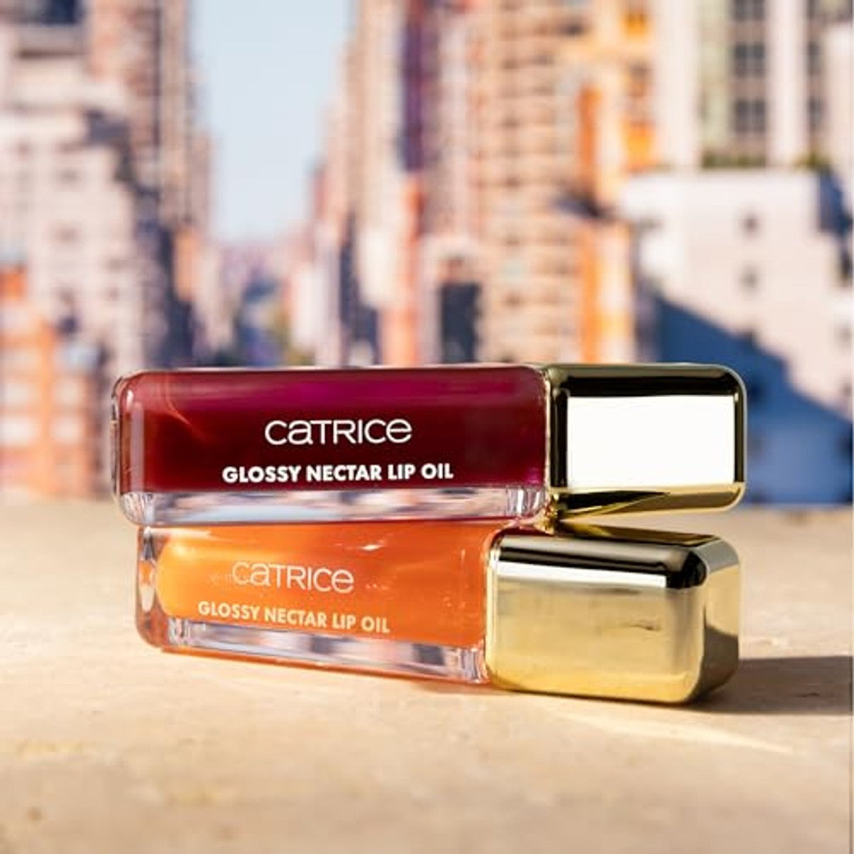 Catrice Spring and The City Glossy Nectar Lip Oil nr. C01 Pink 6,5 ml | Glanzende afwerking, stralend – Catrice Cosmetics