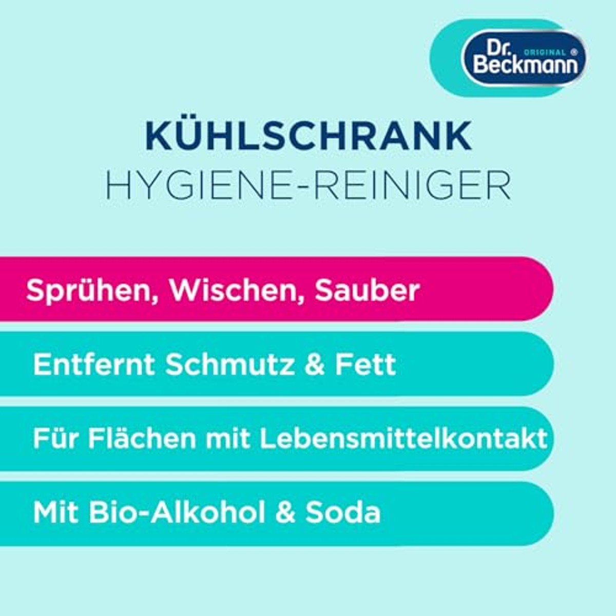 Dr. Beckmann Koelkast Hygiënereiniger Spray 250 ml – Dr. Beckmann