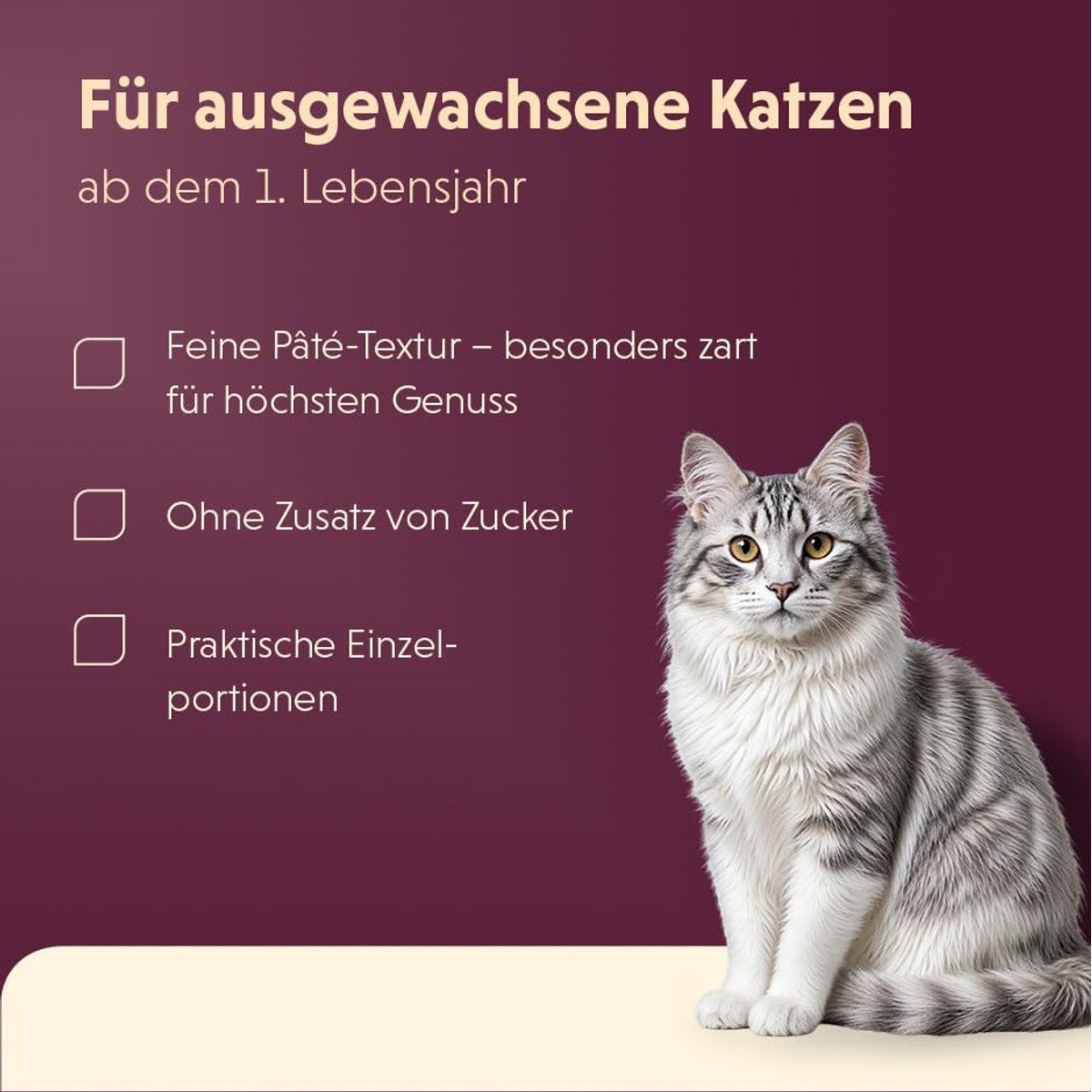 animonda vom Feinsten Adult natvoer kattenvoer paté kip & kalkoen 32 x 85 g - 3-pack