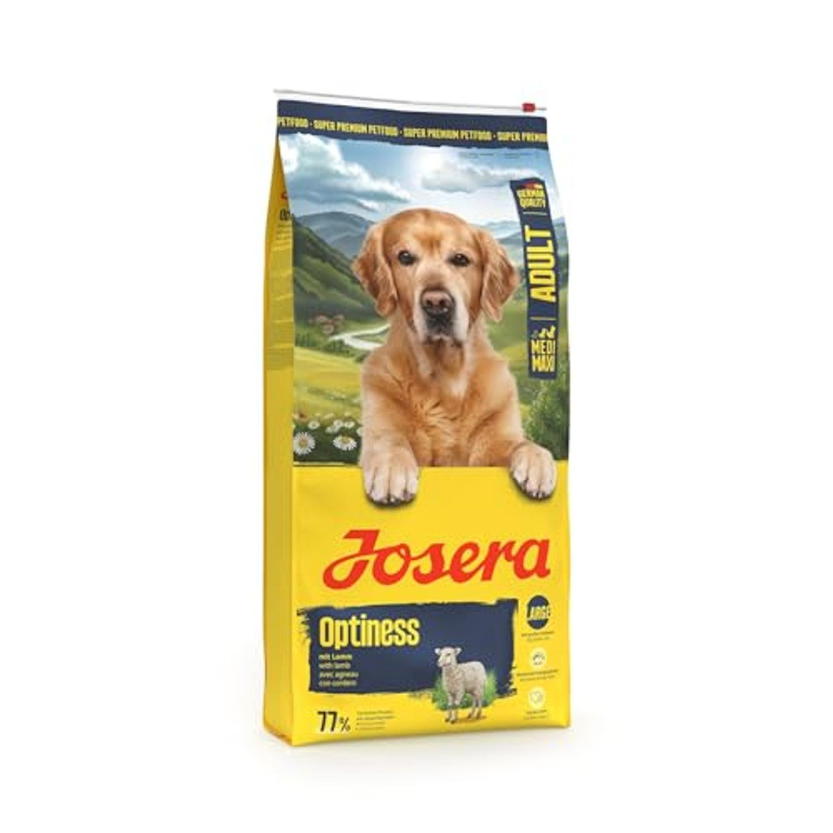 JOSERA Optiness Droogvoer voor volwassen grote honden (12,5 kg) – Josera