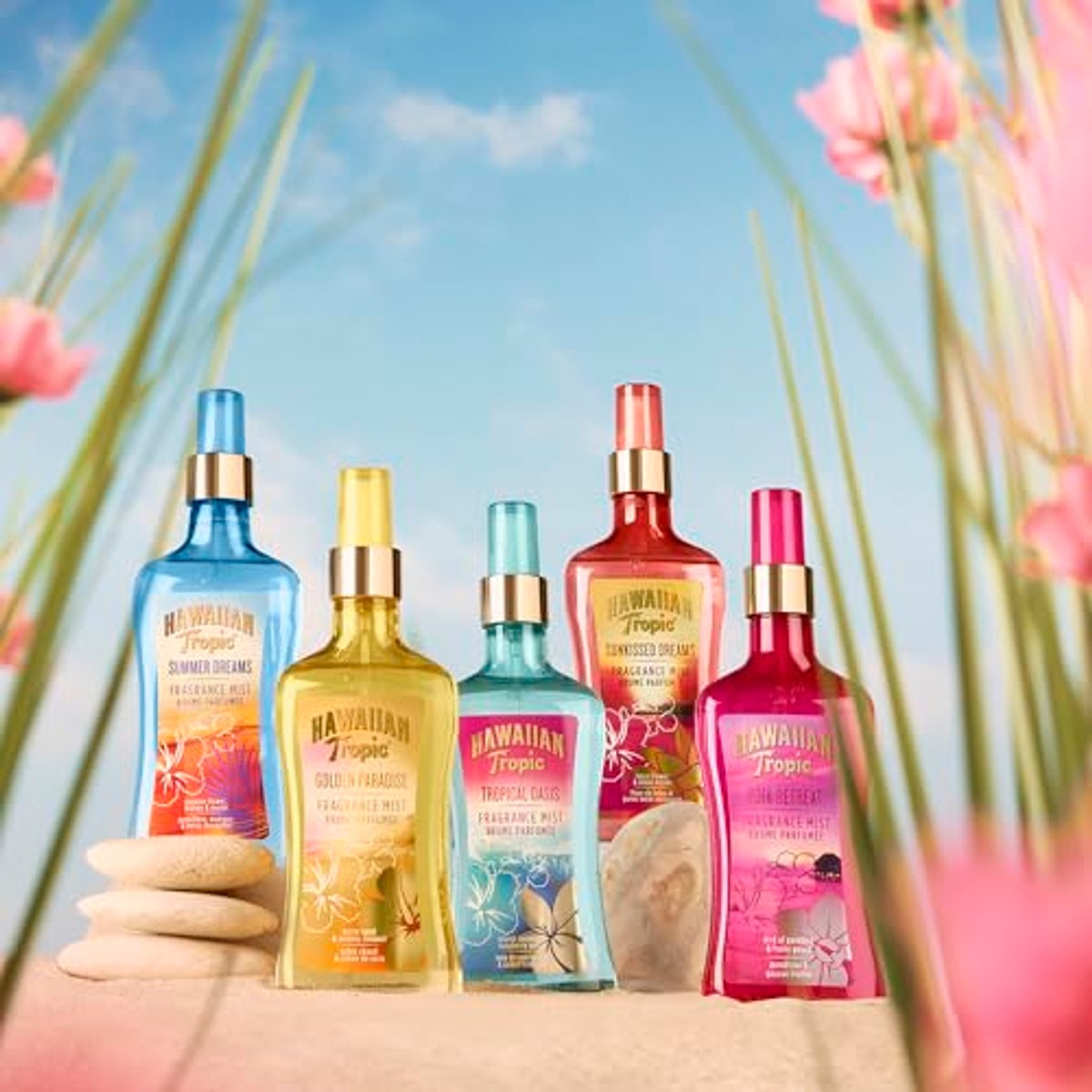HAWAIIAN Tropic Sun Kissed Dreams Body Spray 3 x 250 ml - Voordeelverpakking