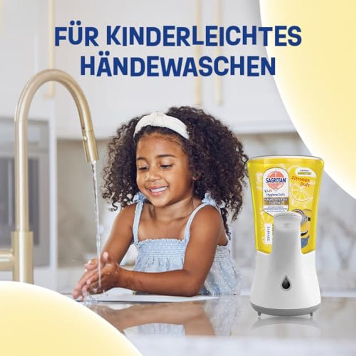 Sagrotan Kids No-Touch navulling citroen Minions 5 x 250 ml - 3-pack