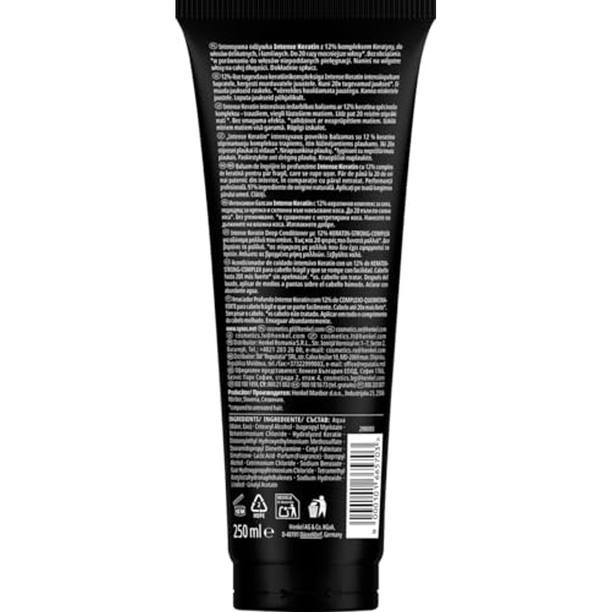 Syoss DP Keratin Conditioner 250 ml, 6 stuks – Syoss