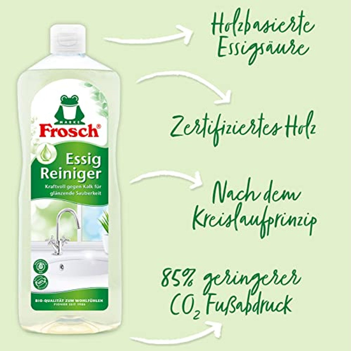 Frosch azijn reiniger 1000 ml – FROSCH