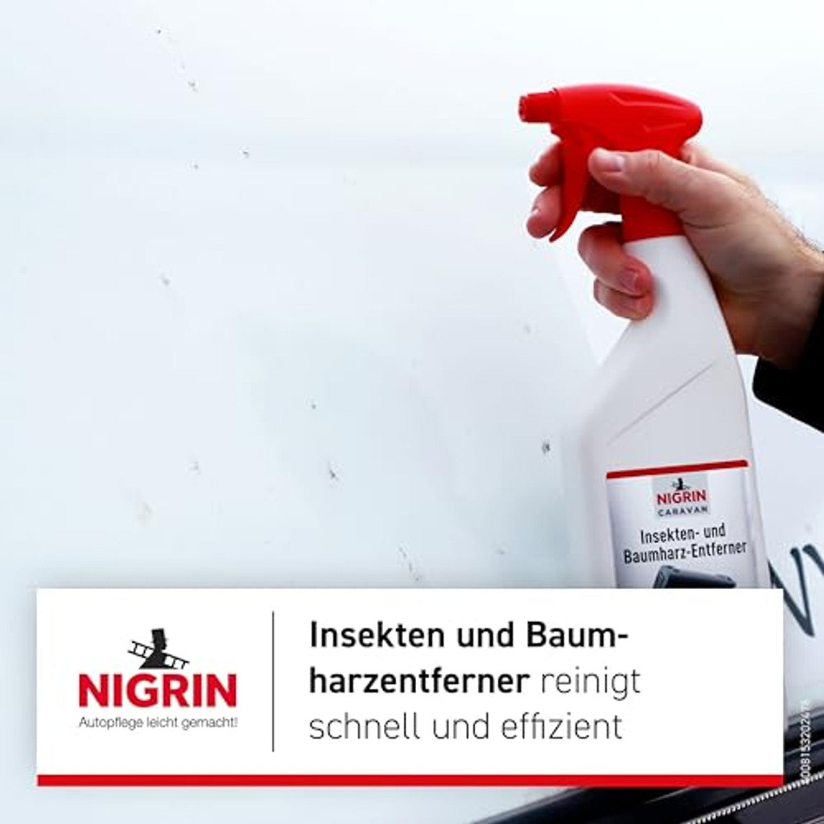 NIGRIN Caravan Insecten- en boomharsverwijderaar 3 x 0,75 l - Voordeelverpakking