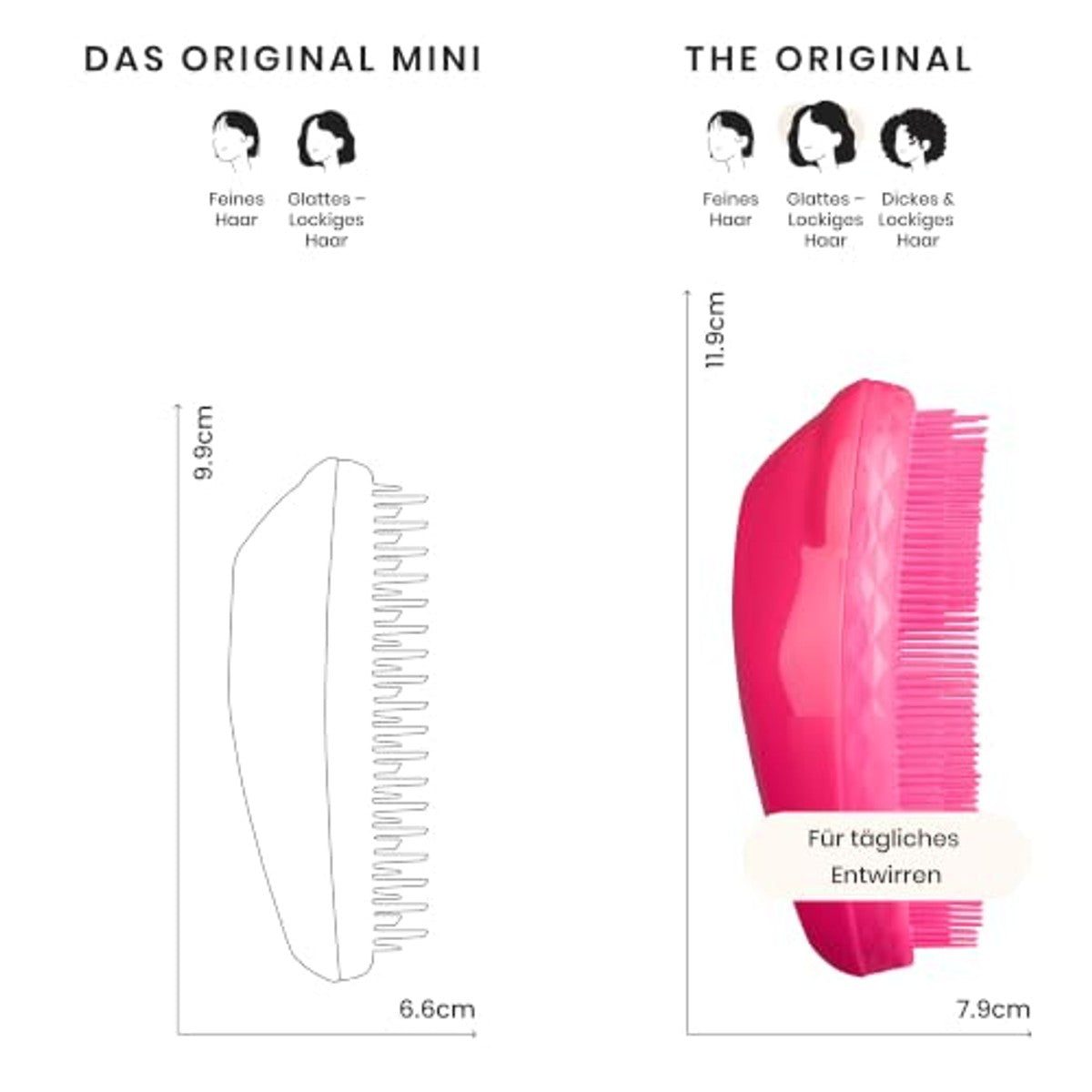 Tangle Teezer Haarborstel roze – Tangle Teezer