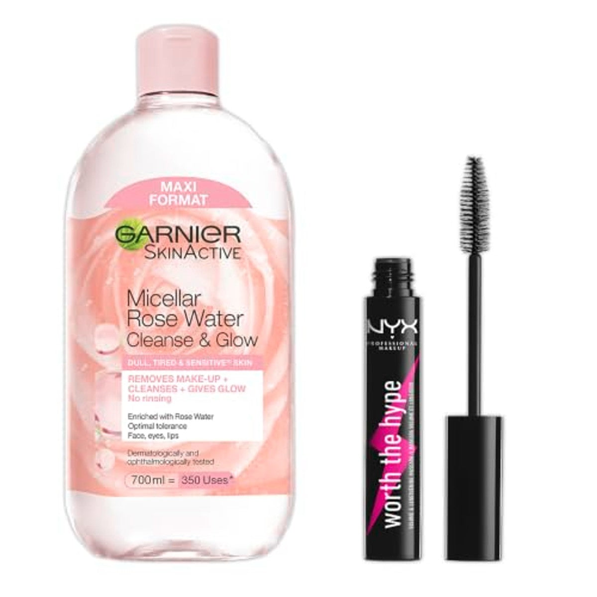 Garnier SkinActive Micellair Reinigingswater Rozenwater 6 x 700 ml - Voordeelverpakking