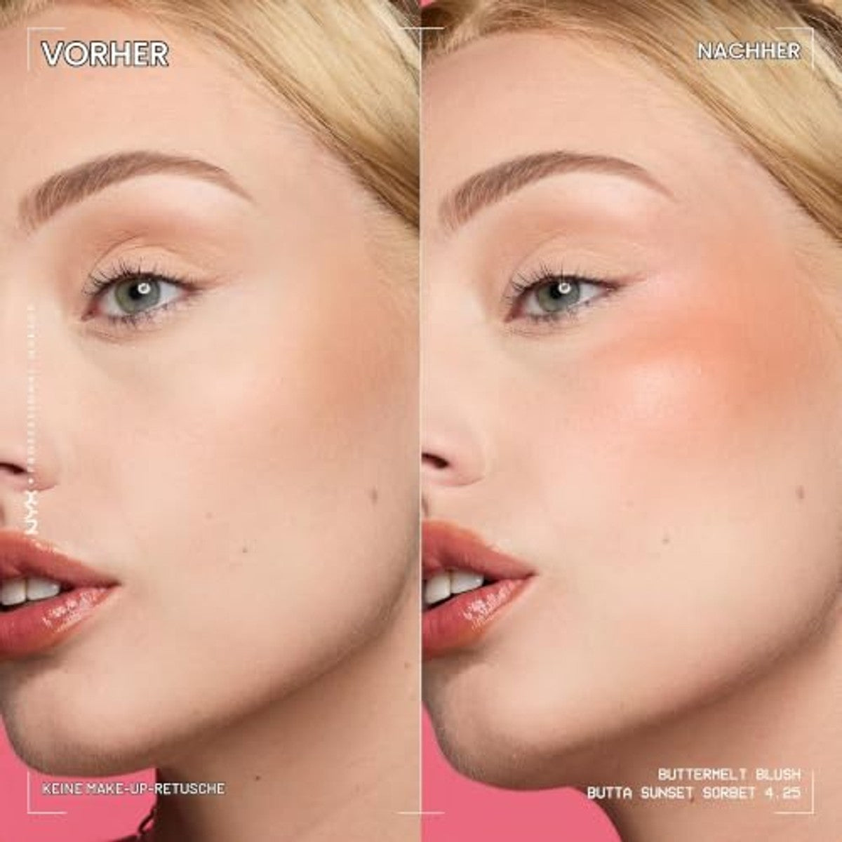 NYX PROFESSIONAL MAKEUP Buttermelt Blush Butta Sunset Sorbet - 3 stuks