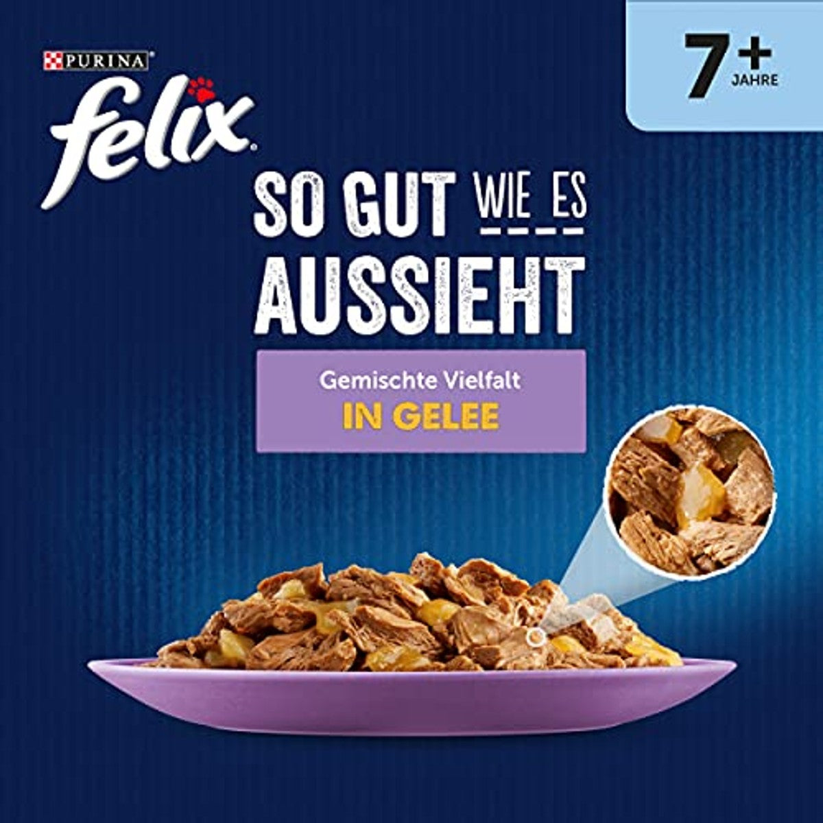 Felix Zo Goed Als Het Eruitziet Senior natvoer kattenvoer 72 x 85 g – foto 4