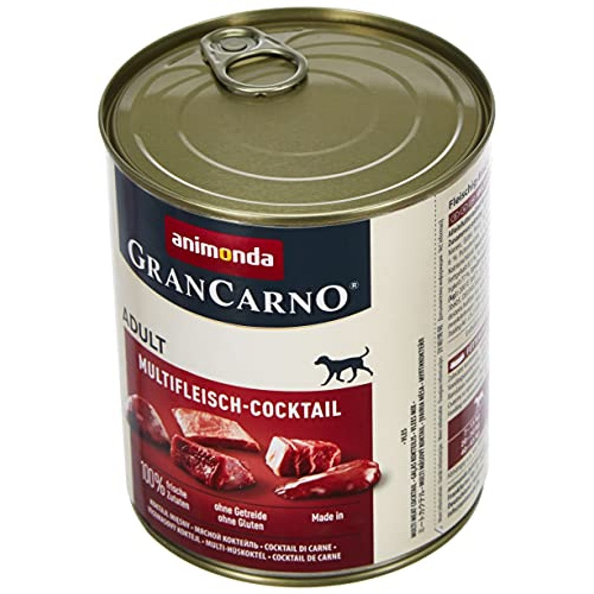 Animonda GranCarno natvoer hondenvoer multivleescocktail 6 x 800 g - 3-pack