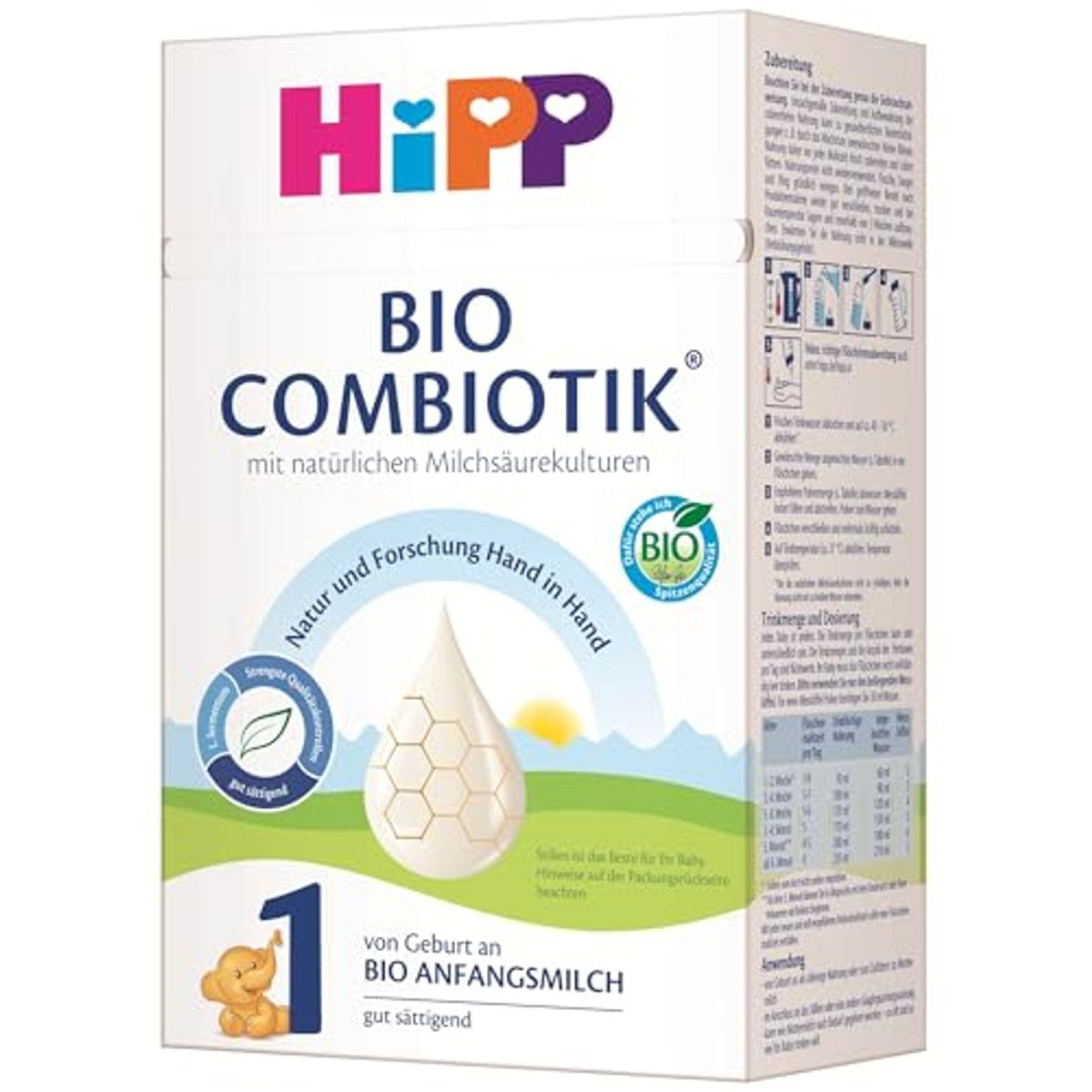 HiPP 1 biologische combiotiek (4 x 600 g) – HiPP