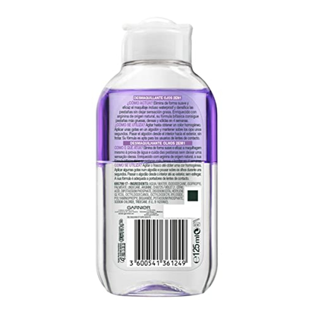 Garnier Desmaquillante ojos 3 x 125 ml - Voordeelverpakking