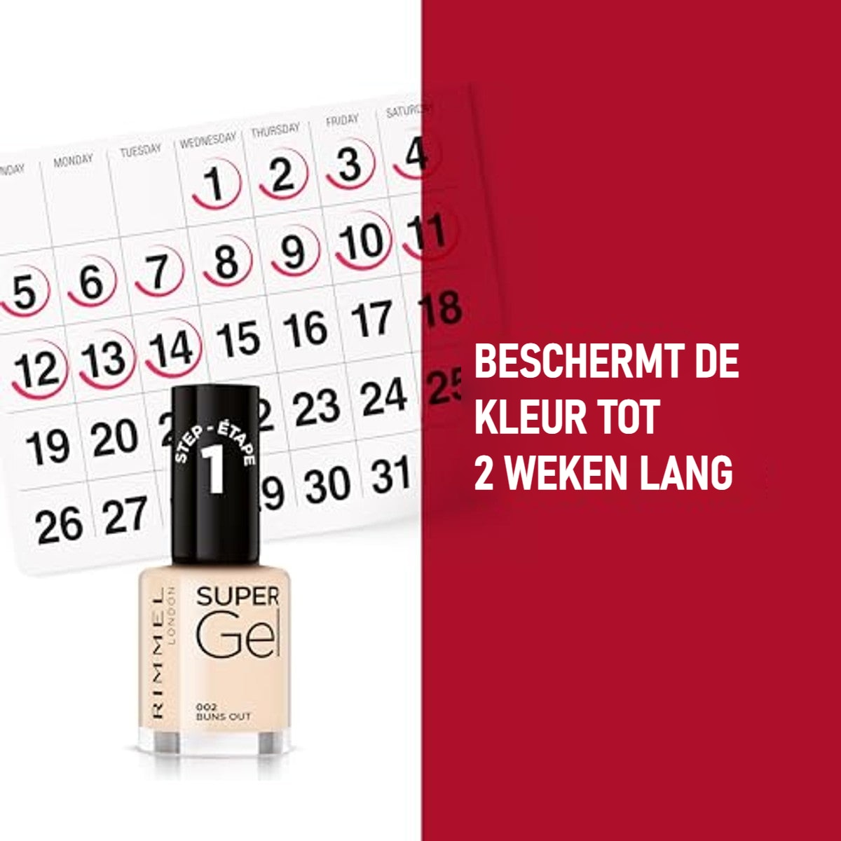 Rimmel London Super Gel 107 Glazed Out nagellak 12 ml – foto 4