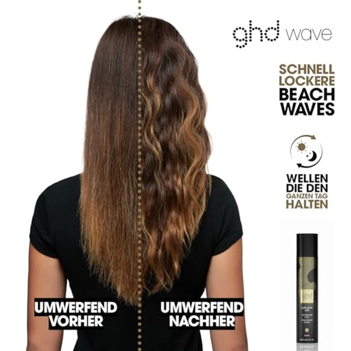 ghd Curls Gone Wild Curl Texturising Spray 2-in-1 200 ml - 3-pack