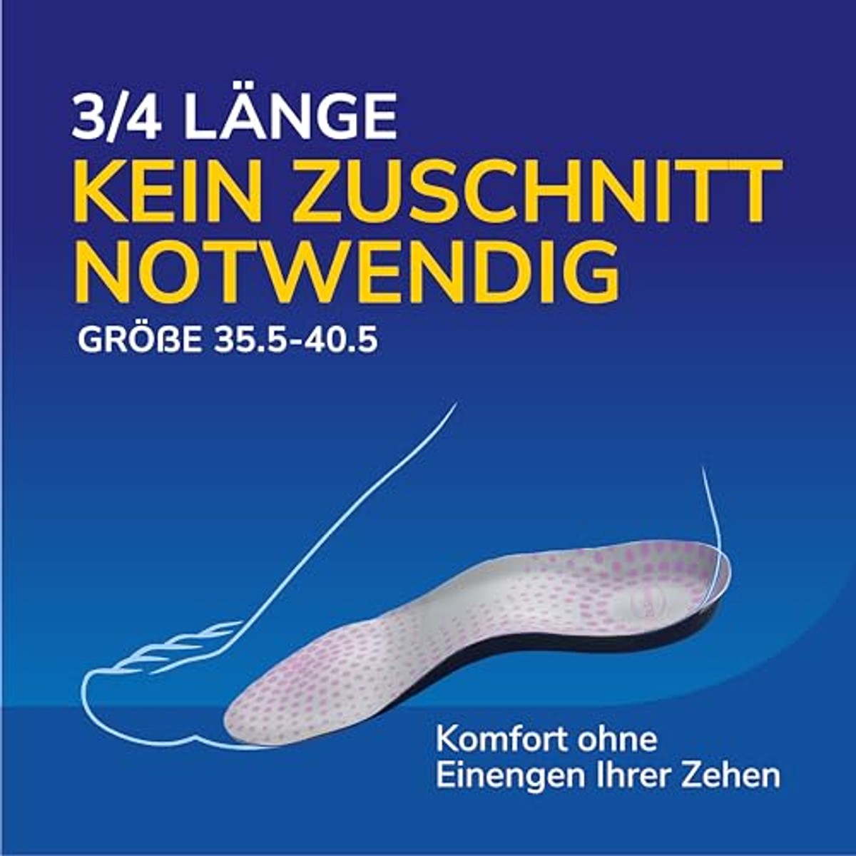 Dr. Scholl's 3/4 inlegzolen dames 35,5-40,5 - 6-pack – foto 4