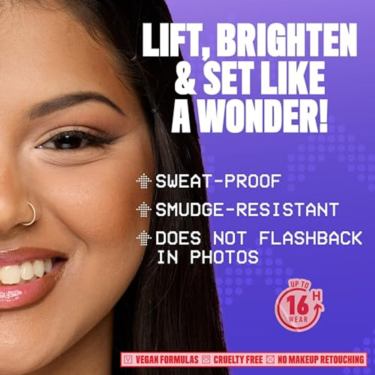 Wonder Snatch Powder, ultrafijn los poeder, tot 16 uur veeg- en zweetbestendig, Sugar Serve | Wonder Snatch NYX make-up fixeerpoeder, 16 uur grip, zweetbestendig, veganistische formule – NYX PROFESSIONAL MAKEUP