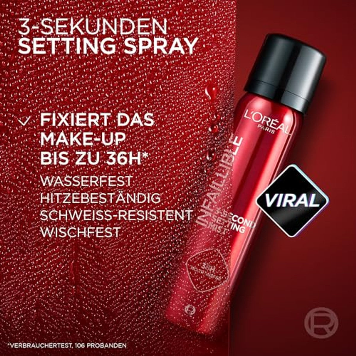 L'Oréal Paris Infaillible 3-Second Setting Mist 75 ml – L'Oréal Paris