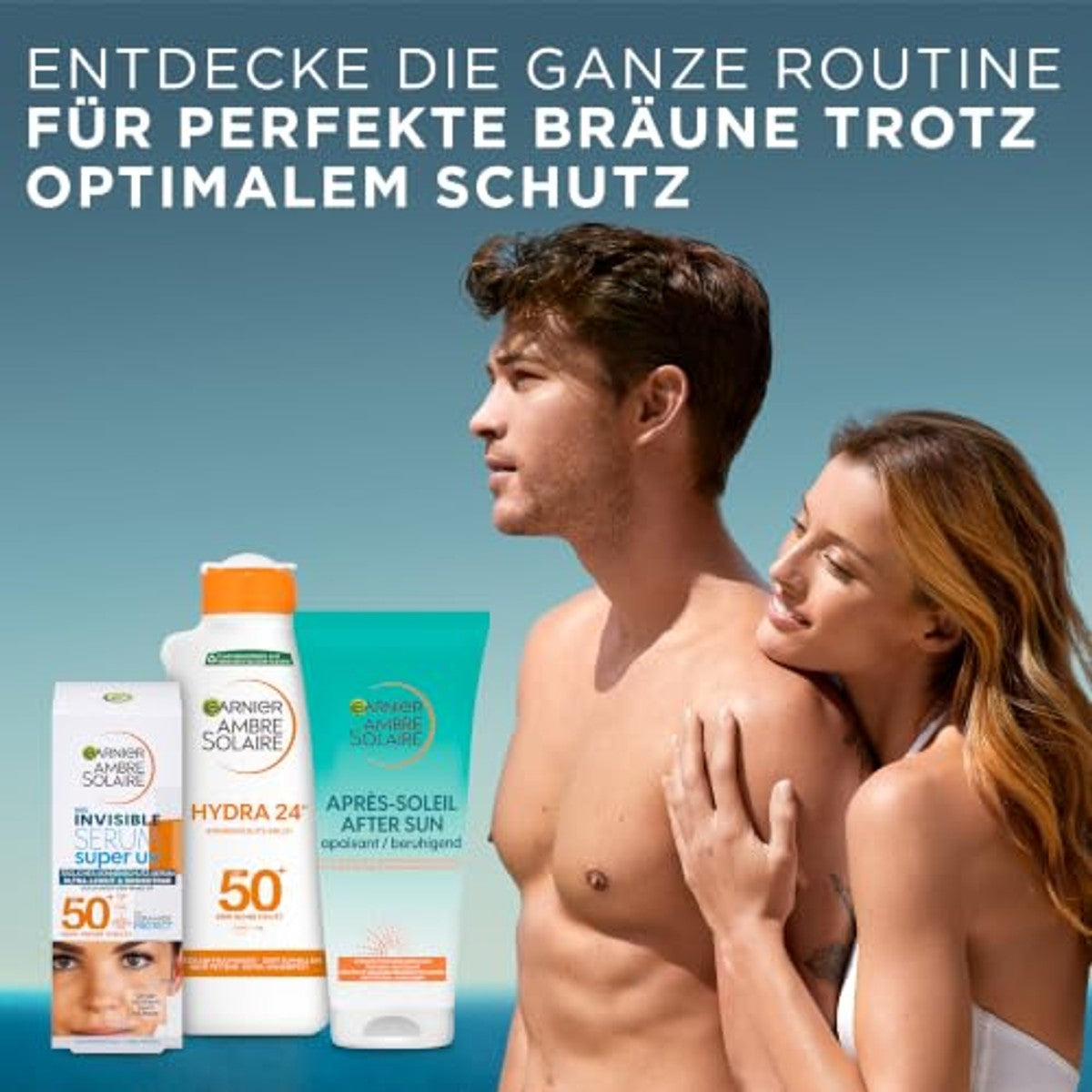 Garnier Ambre Solaire After Sun Vochtmelk 6 x 200 ml - Voordeelverpakking