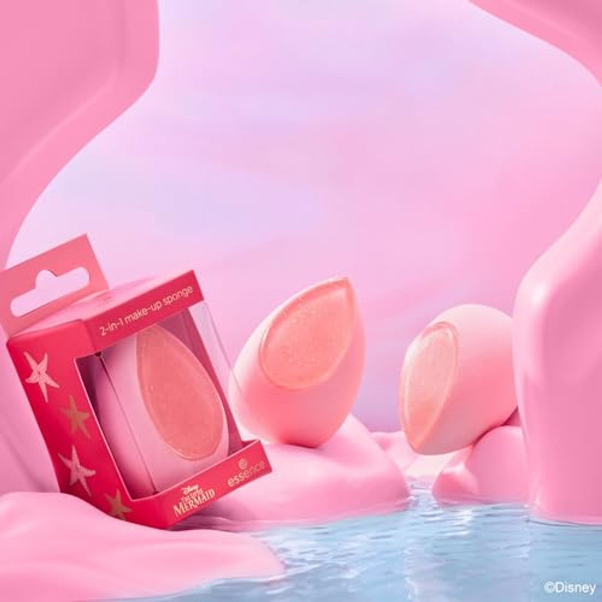 essence Disney The Little Mermaid make-upspons Double The Magic 01 - 3-pack