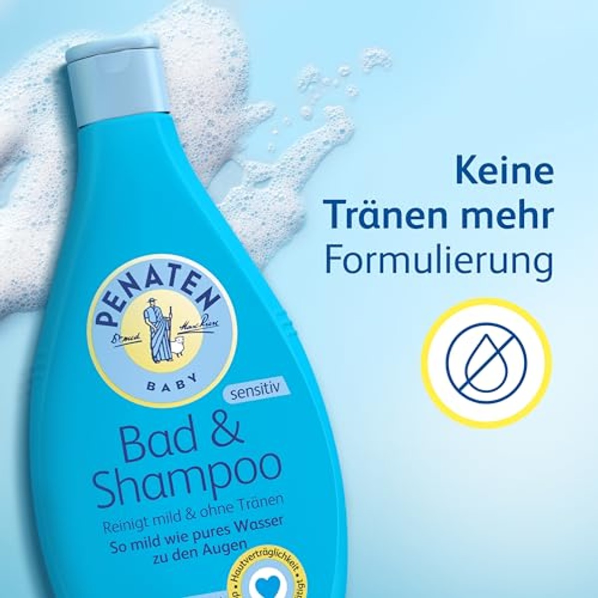 Penaten Baby Bad & Shampoo 2-in-1 Wasgel 3 x 400 ml - Voordeelverpakking