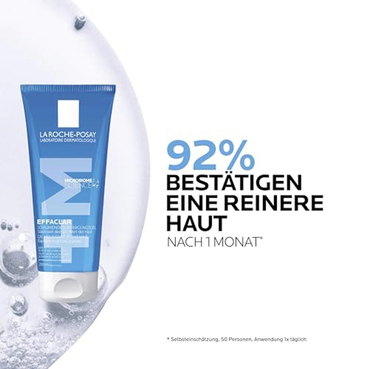 La Roche-Posay Effaclar+M Schuimende Reinigingsgel 200 ml - 6-pack
