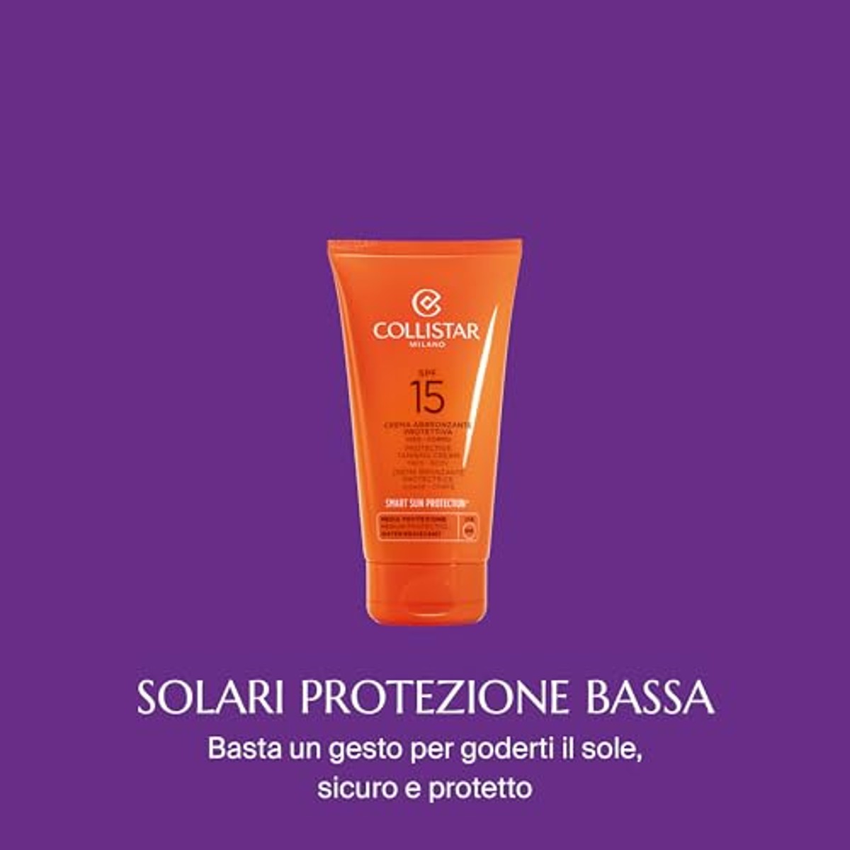 Collistar Bruiningscrème met Beschermingsfactor LSF15, 150 ml - 6-pack