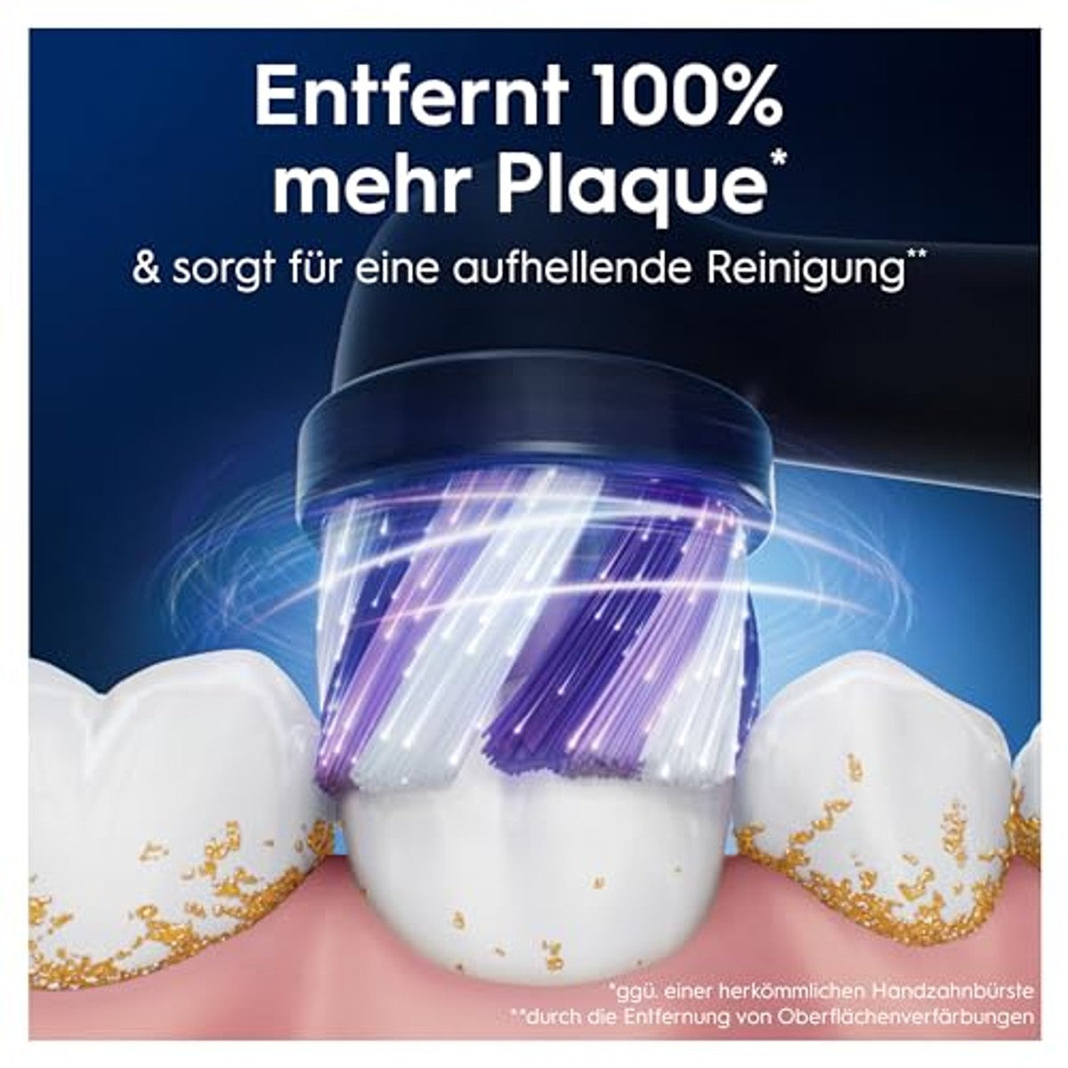 Oral-B iO Stralend Wit opzetborstels zwart 4 stuks – Oral-B
