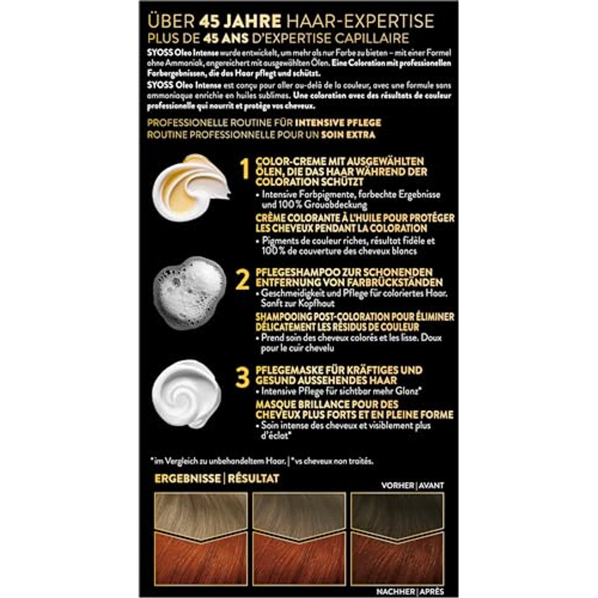 SYOSS Oleo Intense Oliekleuring 5-77 glanzend koperrood 3 x 130 ml – Syoss